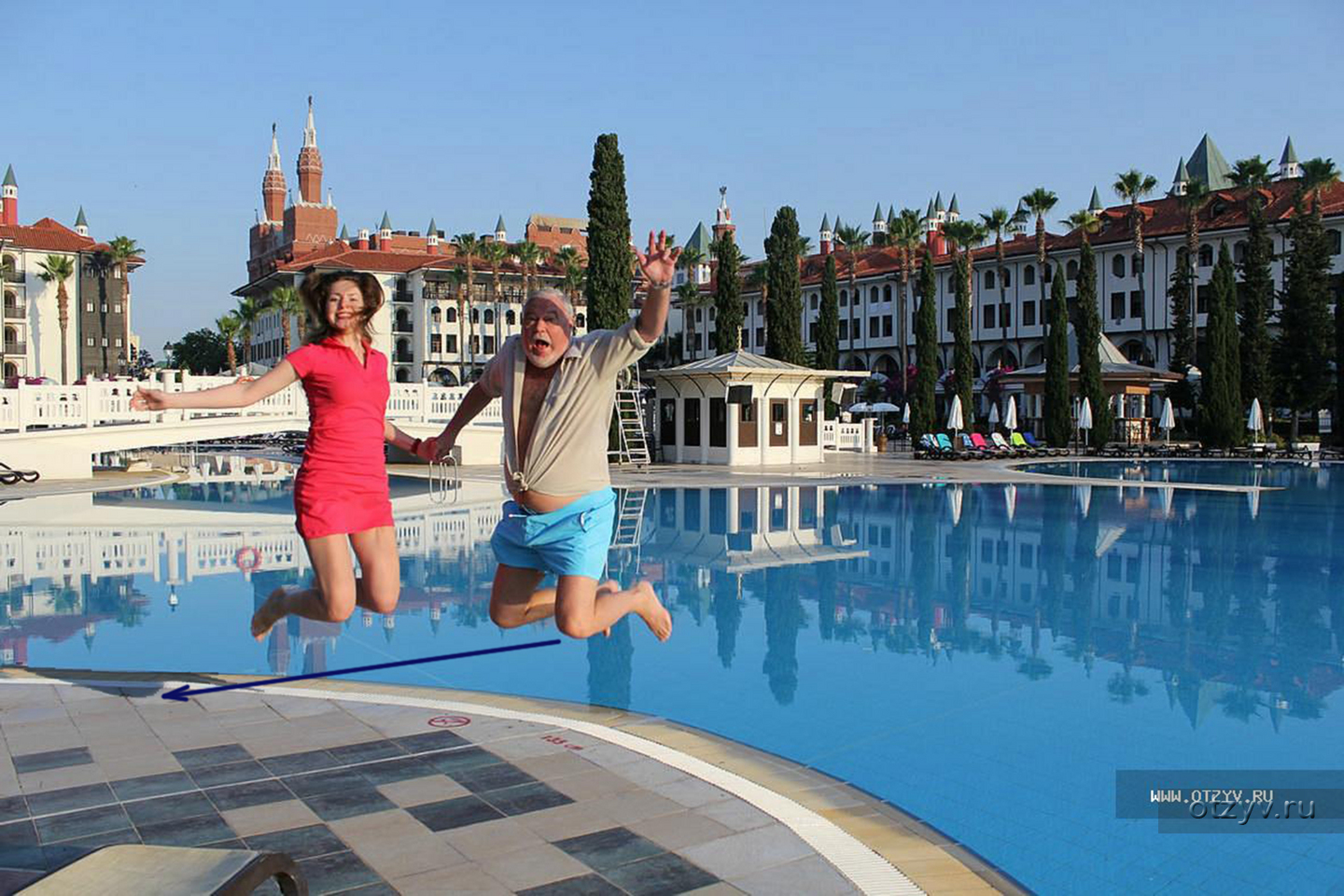 Русские туристы в турецком отеле устроили еблю в миссионере