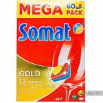 Таблетки Somat Gold для посудомоечных машин Таблетки Somat Gold для посудомоечных машин