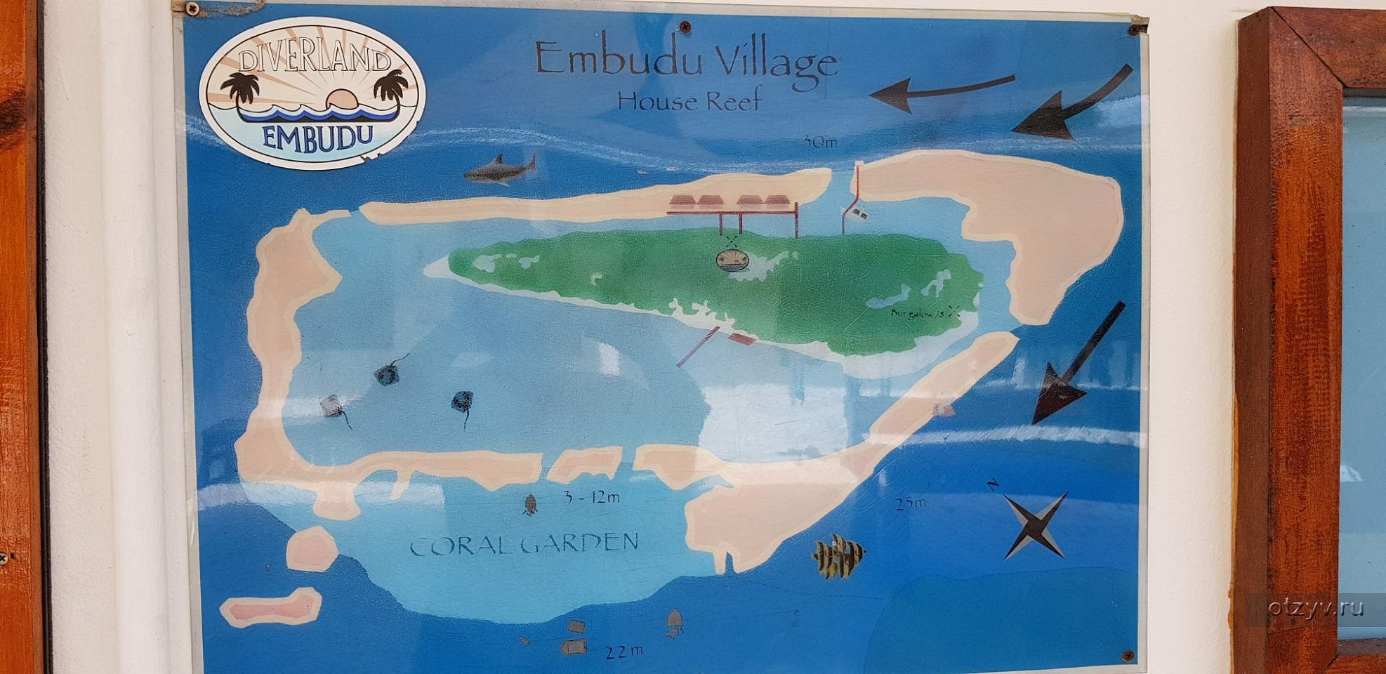 Embudu Village Resort карта