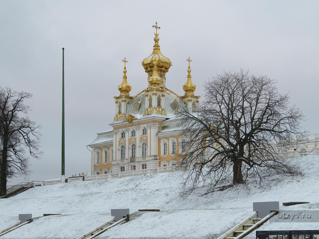 санкт петербург петергоф зимой