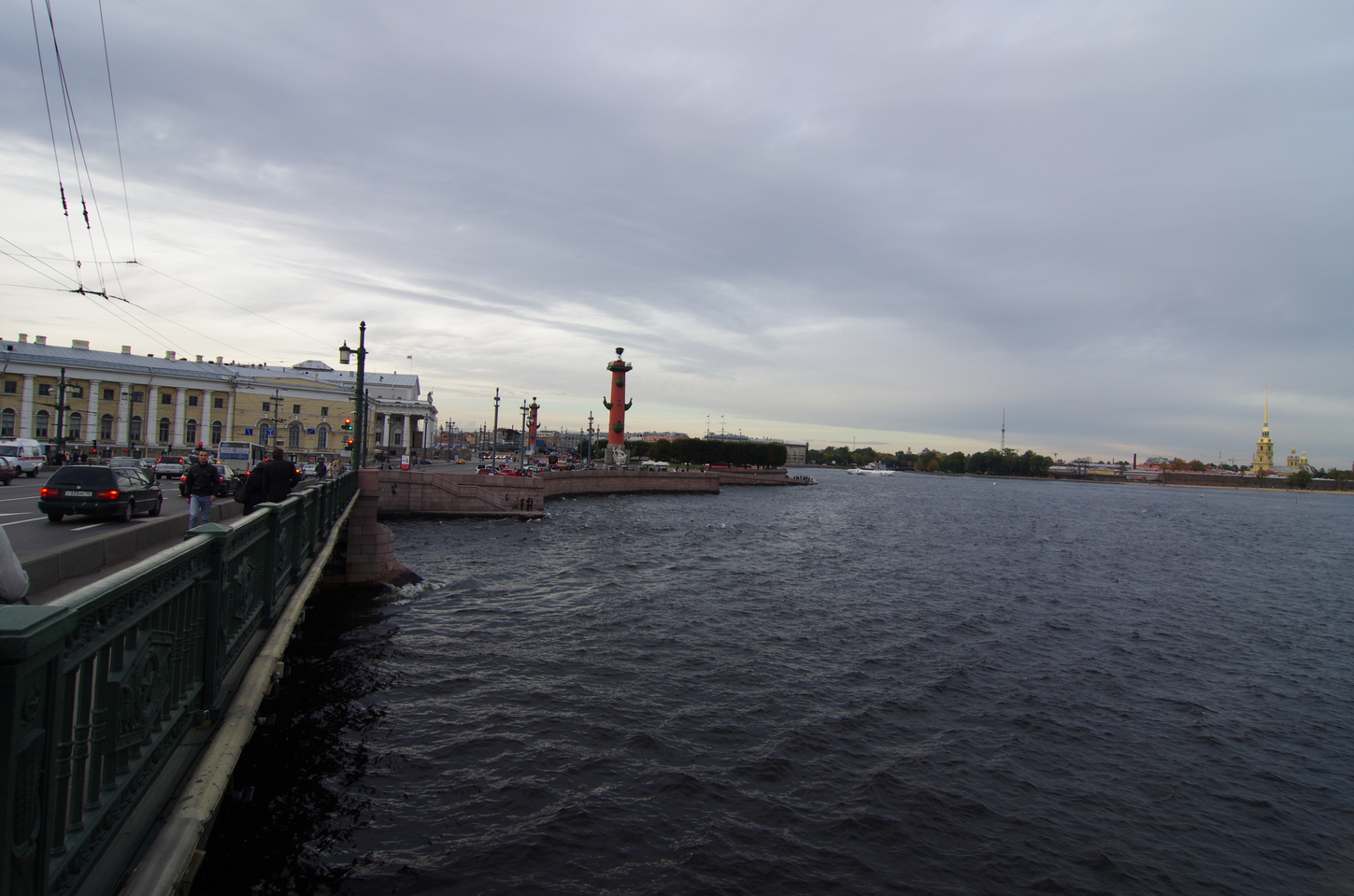 Три дня в Санкт-Петербурге - сентябрь 2012 - часть 6. Васильевский остров.  Вечер. — рассказ от 13.10.12