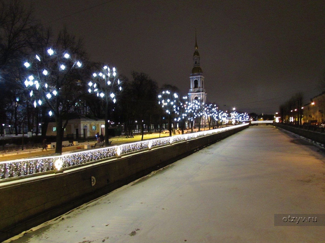Семимостье зимой