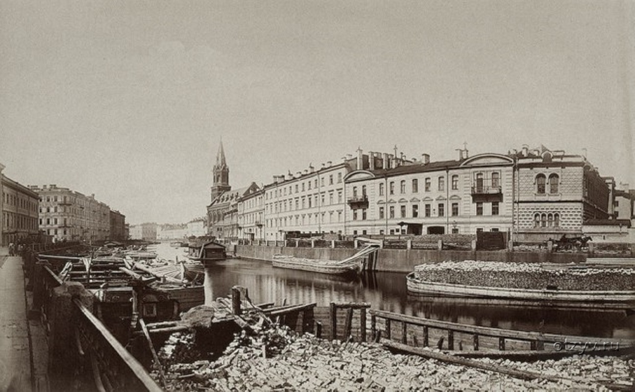 Санкт-Петербург 19-20 век набережная