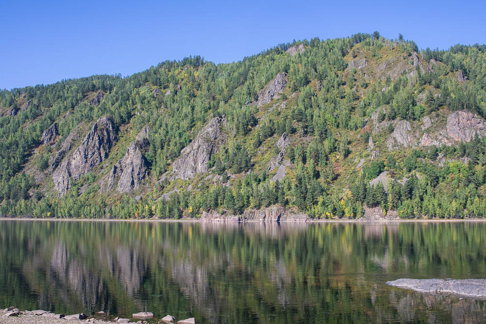 Енисей и горы Красноярск