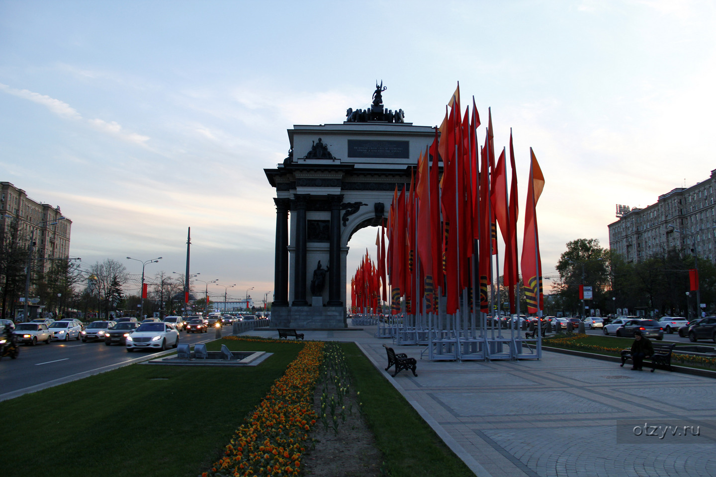 Парк Победы Москва Поклонная гора 9 мая 2021