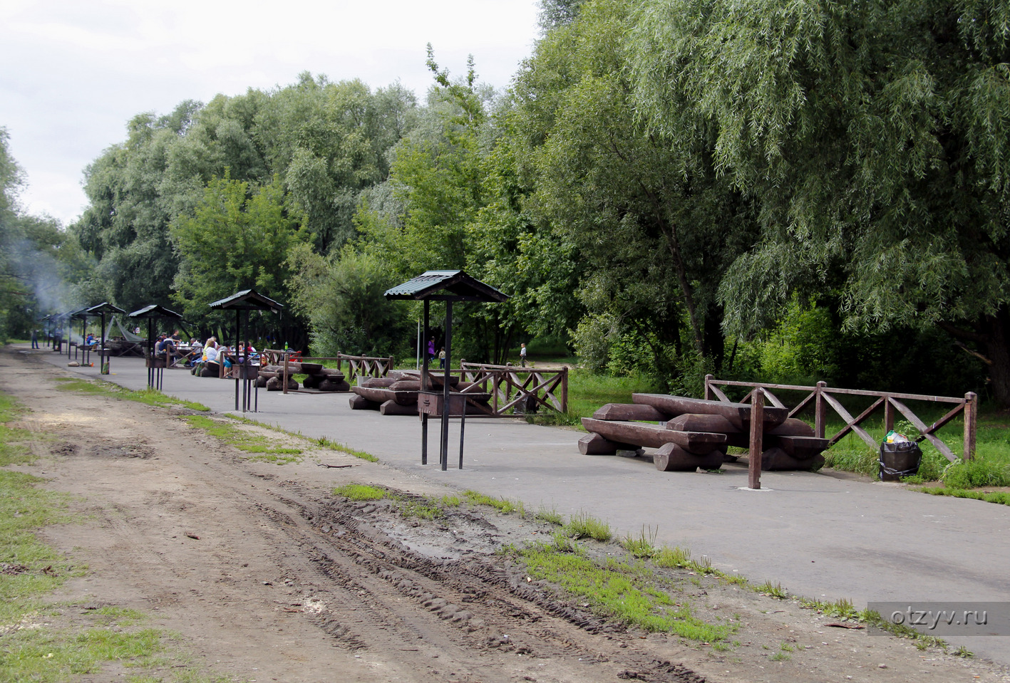 Парк серебряный Бор Москва