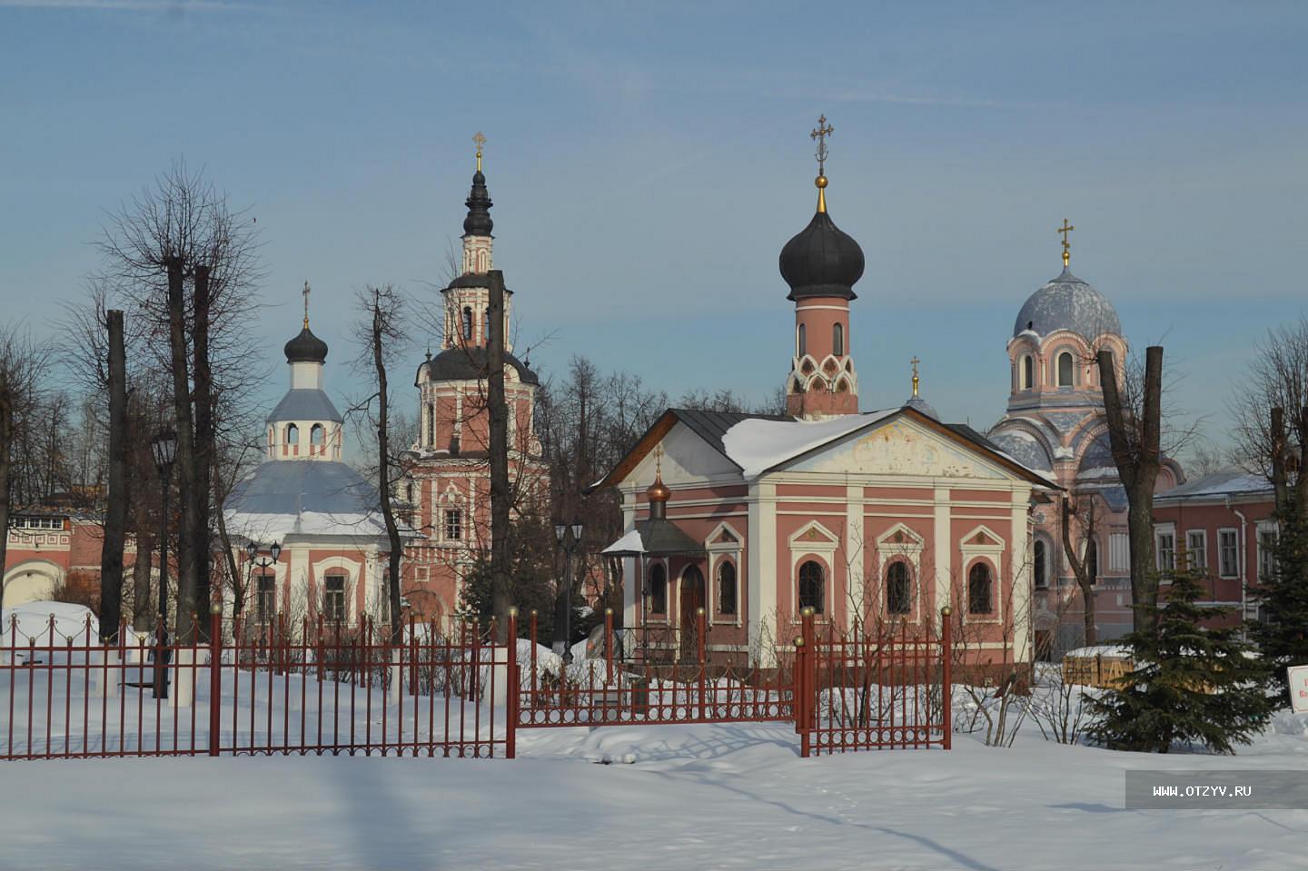 Донской монастырь зимой фото