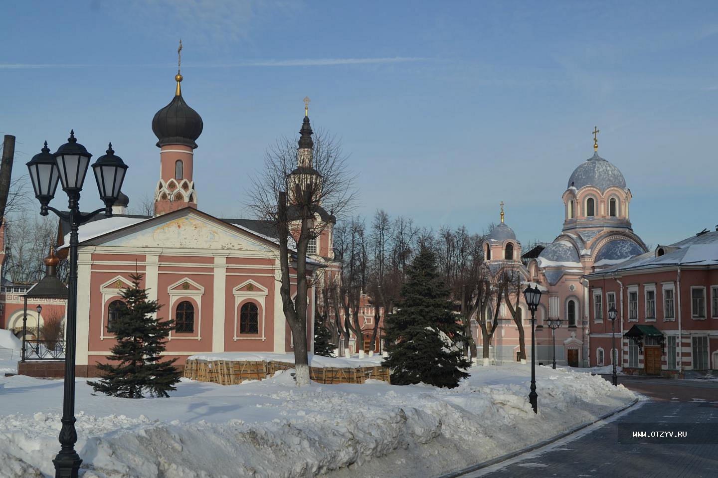 Донской монастырь зимой фото