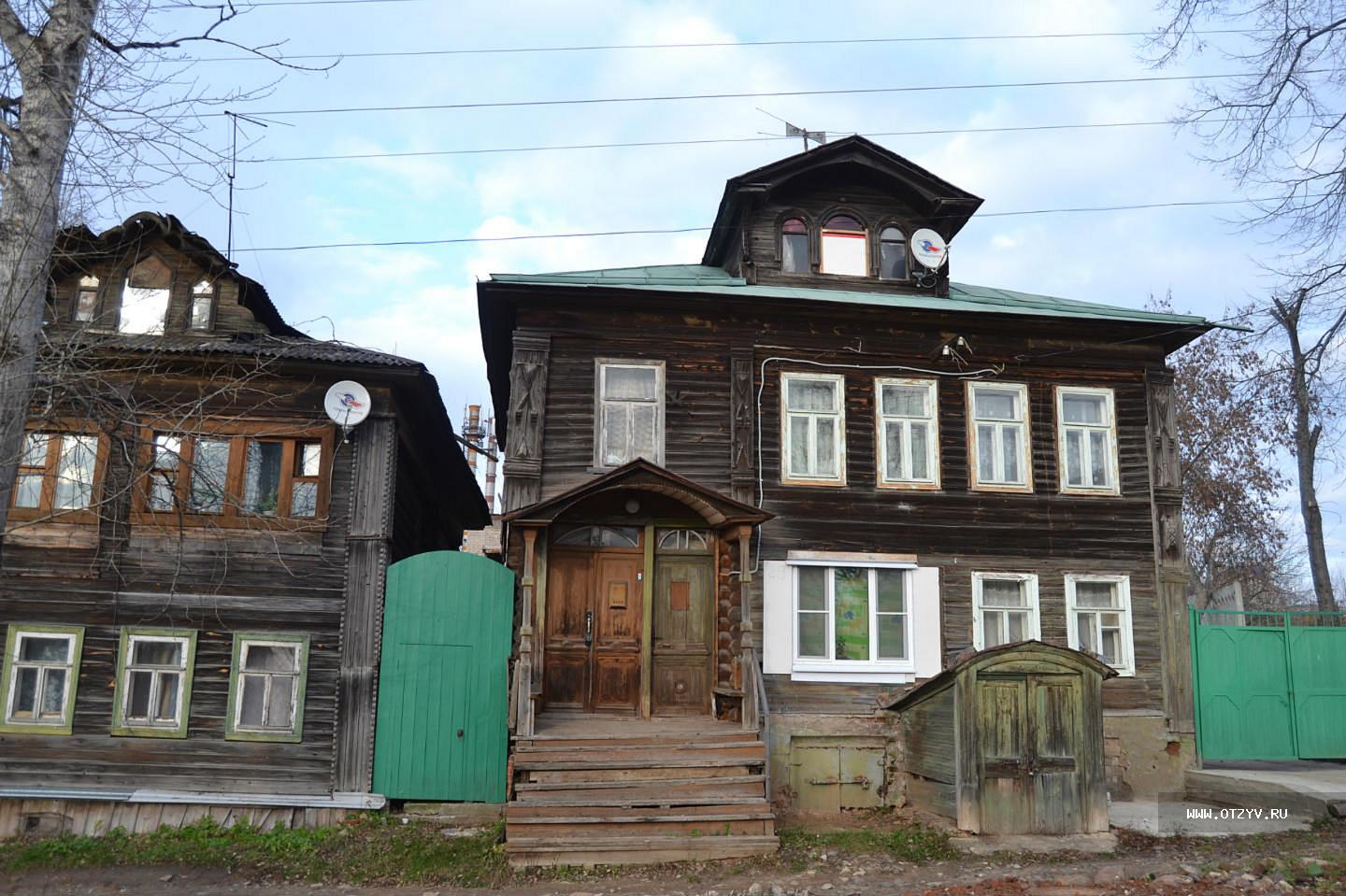 Кимры улица Фрунзе деревянный дом