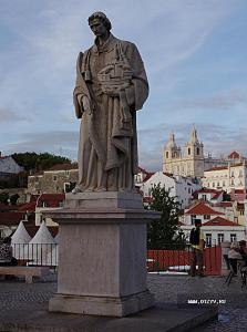 Памятник Святому Висенте, Алфама, Лиссабон