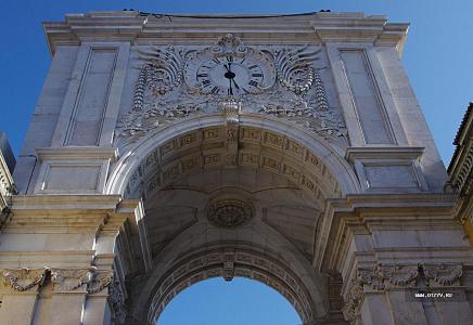 Триумфальная арка, пл. Комерсиу, Лиссабон