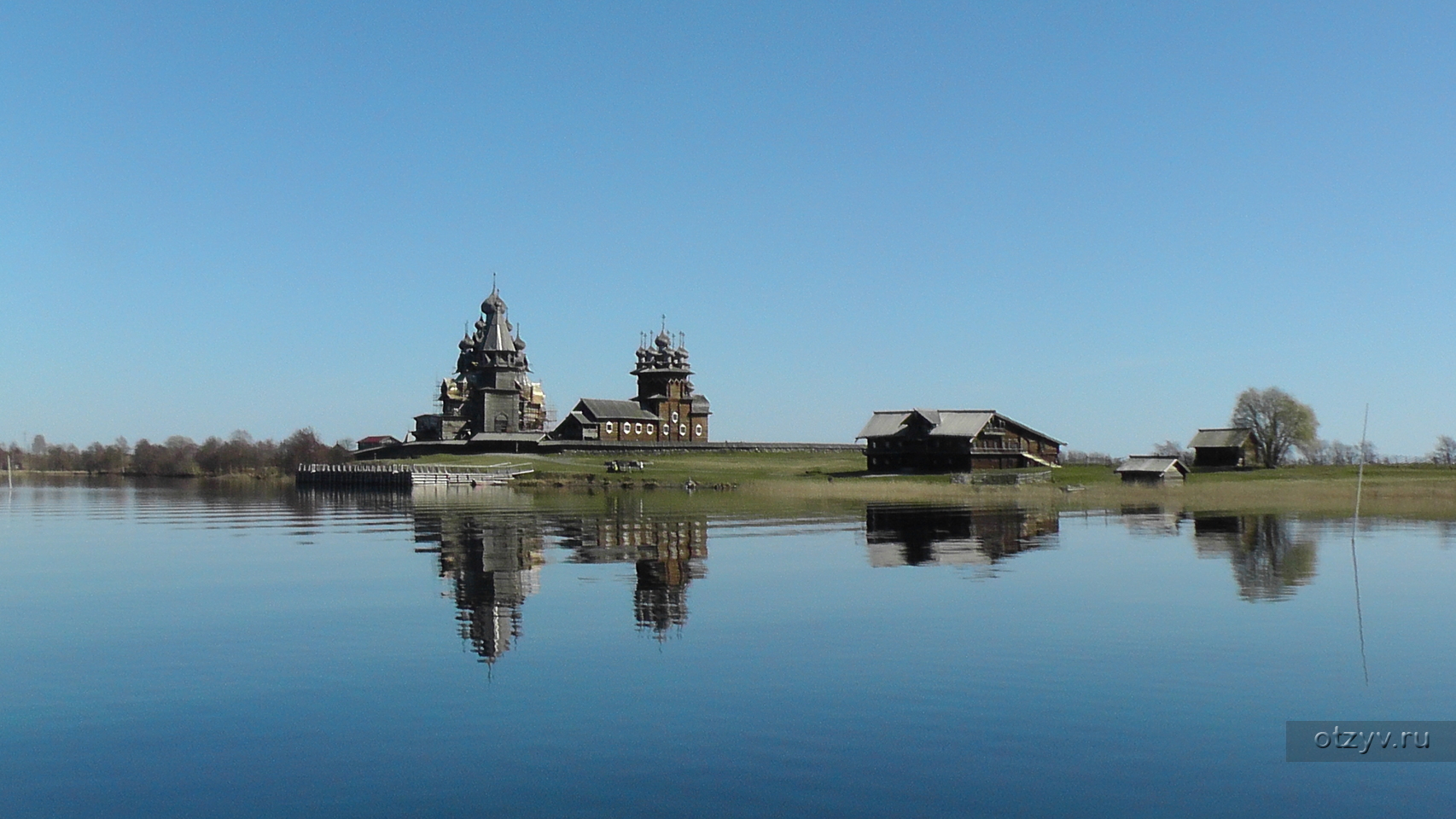 Кижи музей заповедник панорама