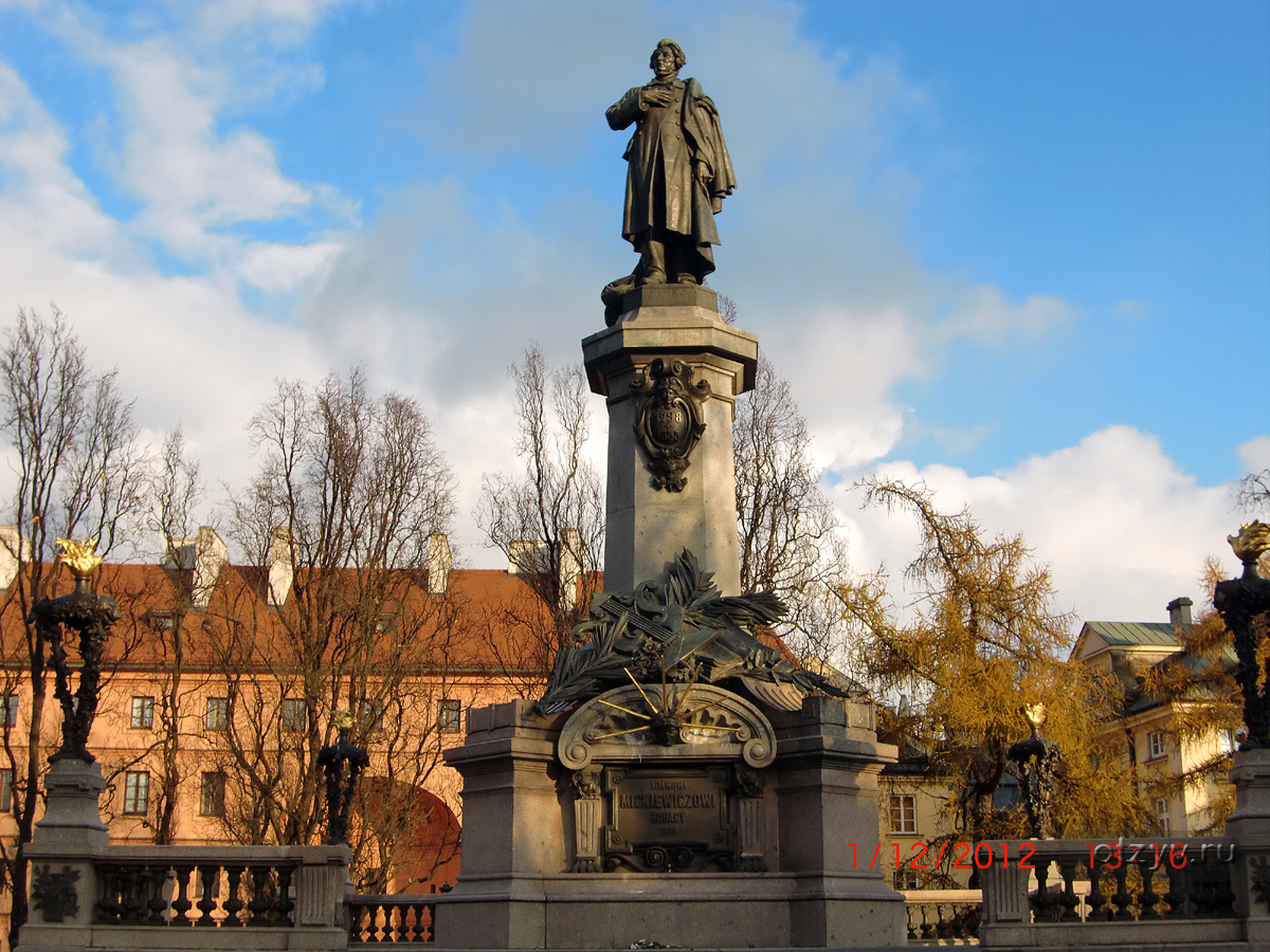 Варшава все памятники