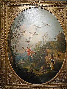 Антонио Дициани. Бертольдино, который летал на гусях