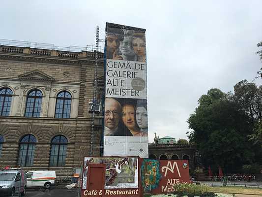 Gemäldegalerie der alten Meister in Dresden