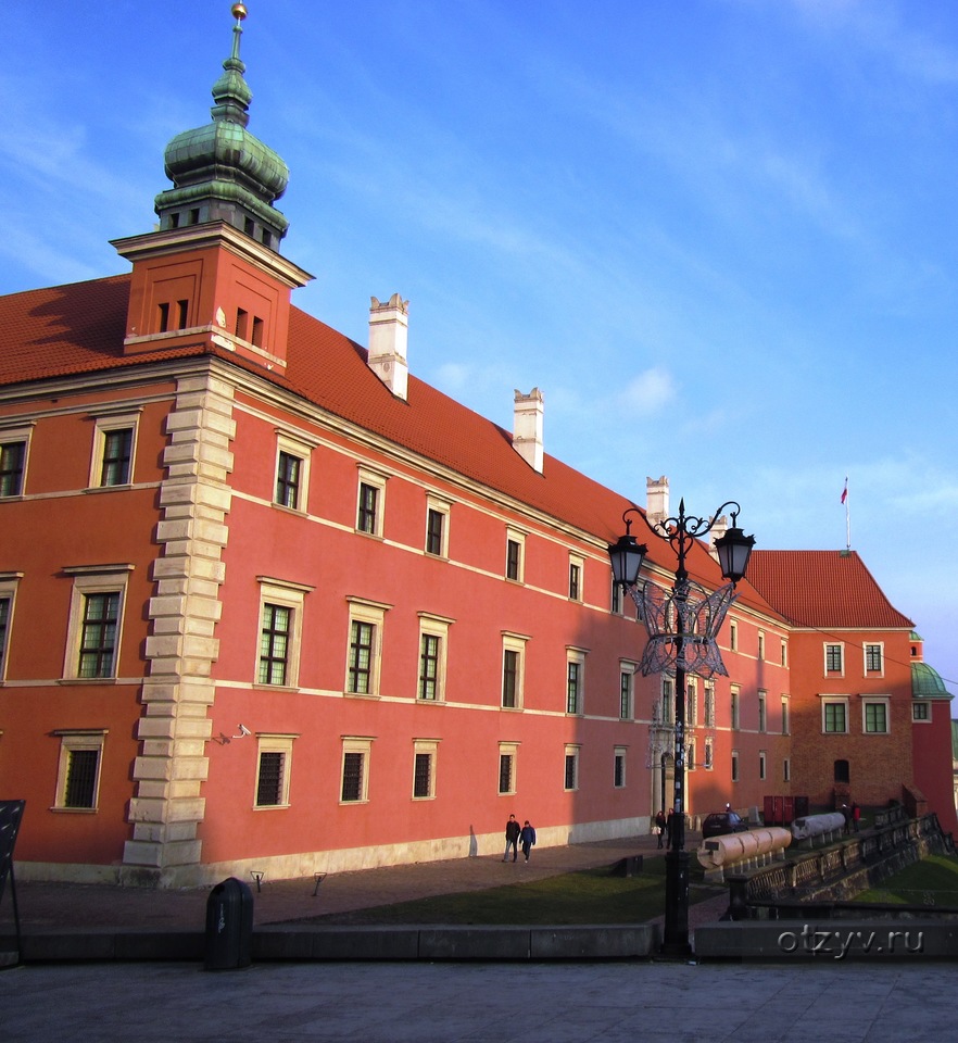 Варшава королевский дворец