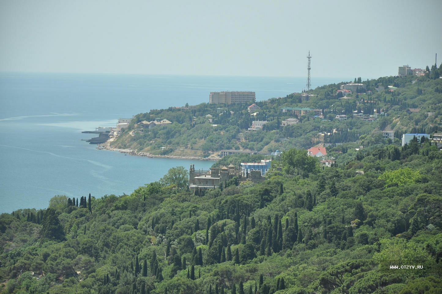 пляж зеленый мыс алупка