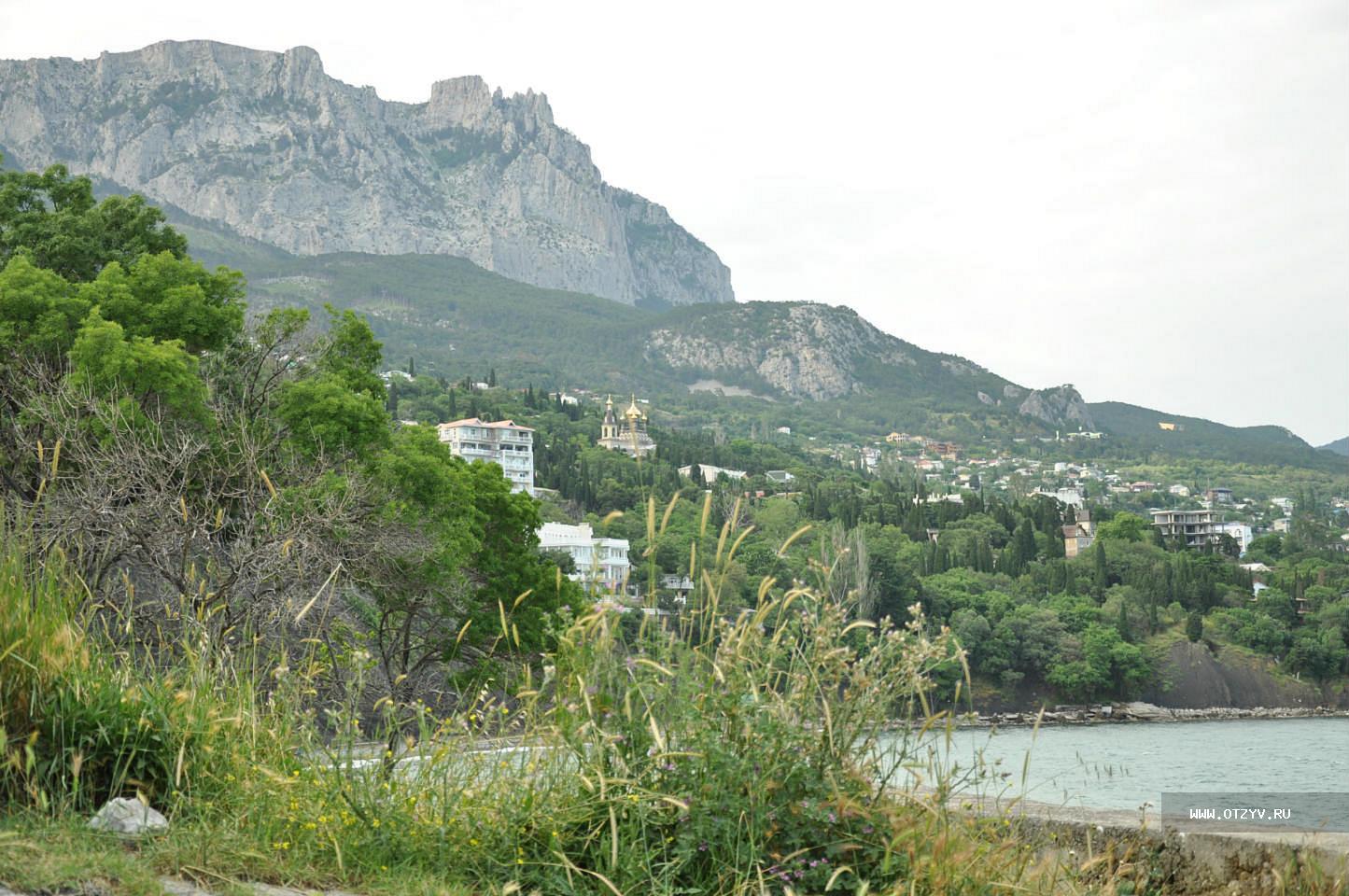 Алупка Береговая линия