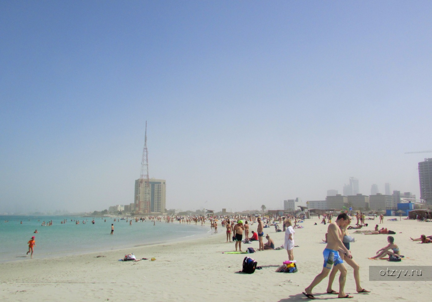 пляж al khan в шардже