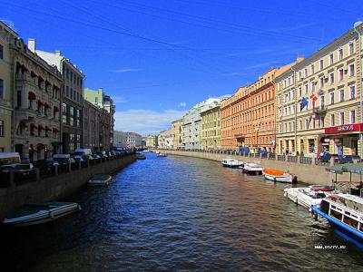 19.06.2014. Питер. Набережная реки Мойки / Санкт-Петербург (18-22 июня 2014 г.). Часть 2. Романтик (Россия)