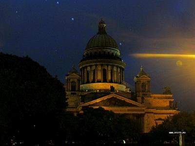 20.06.2014. Питер. Ночная экскурсия. Исаакиевский собор / Санкт-Петербург (18-22 июня 2014 г.). Часть 2. Романтик (Россия)