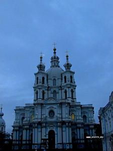 20.06.2014. Питер. Ночная экскурсия. Никольский морской собор / Санкт-Петербург (18-22 июня 2014 г.). Часть 2. Романтик (Россия)