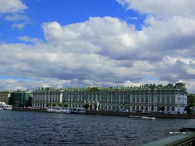20.06.2014. Питер. Виды Питера с Дворцового моста / Санкт-Петербург (18-22 июня 2014 г.). Часть 2. Романтик (Россия)
