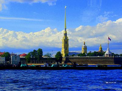 20.06.2014. Питер. Теплоходная прогулка с выходом в Финский залив. Петропавловская крепость / Санкт-Петербург (18-22 июня 2014 г.). Часть 2. Романтик (Россия)