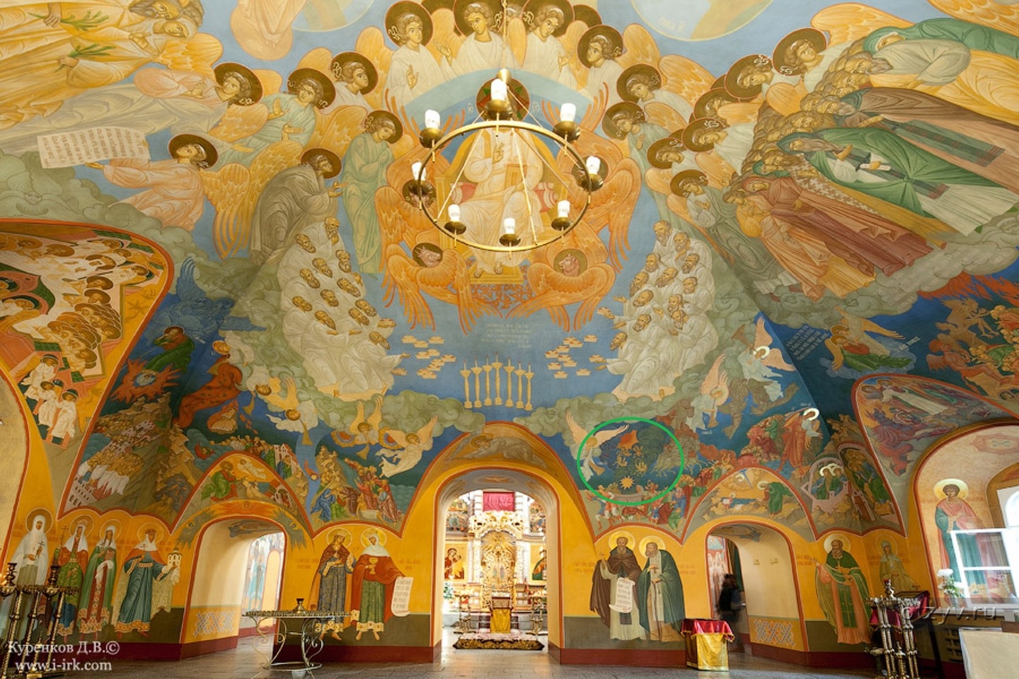 Собор Богоявления Иркутск внутри