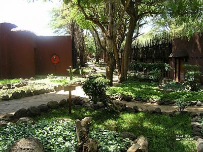 Amboseli Serena Lodge территория