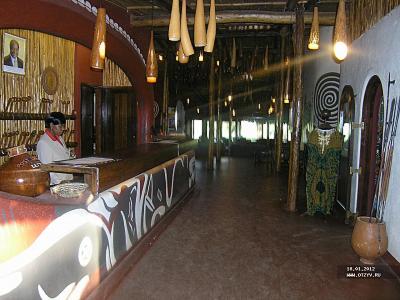 Amboseli Serena Lodge ресепшн