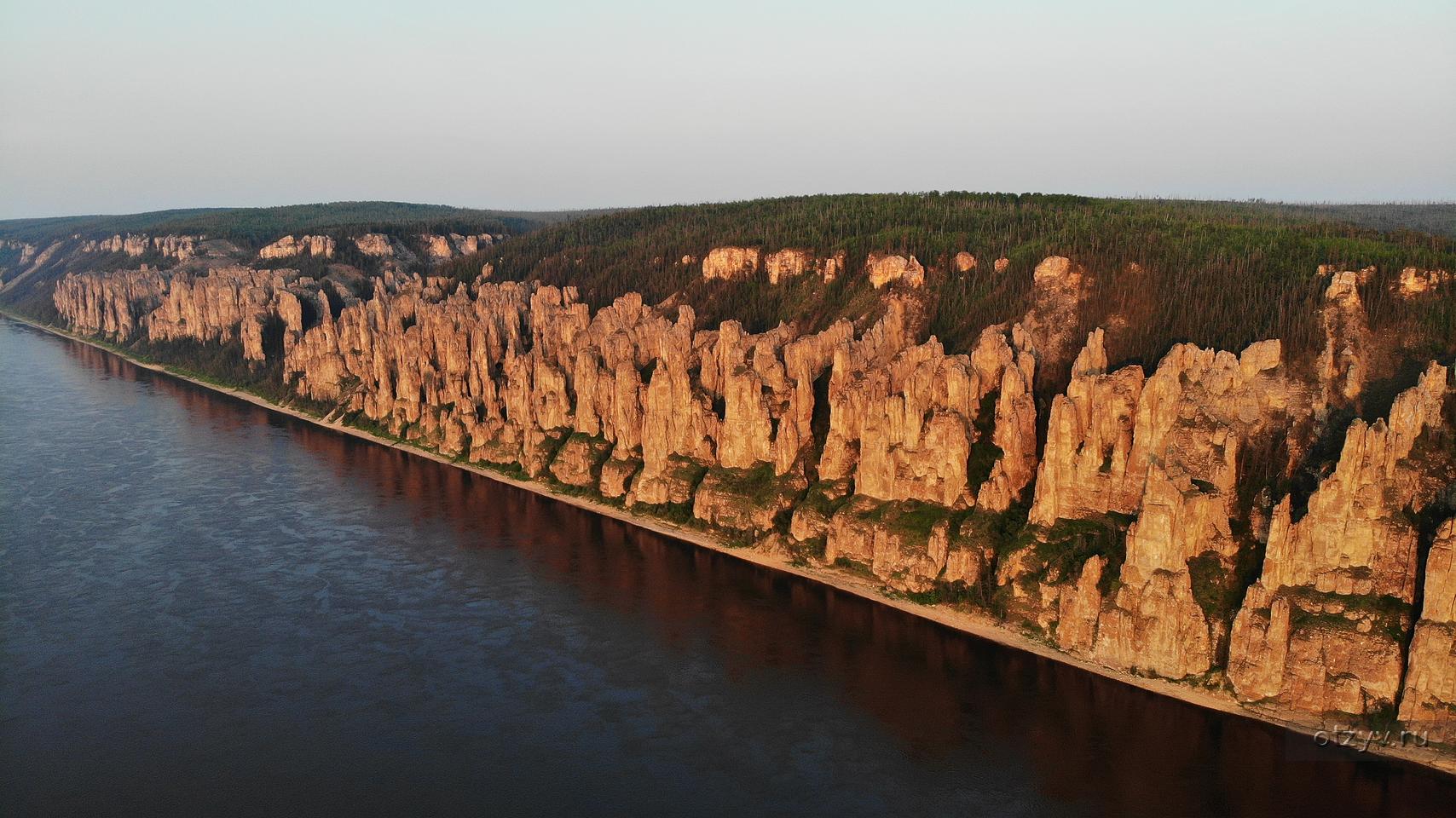 Памятник реке лене