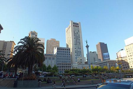 Сан-Франциско. Площадь Юнион-сквер (Union Square). 