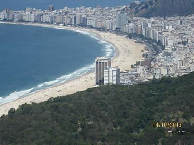Рио-де-Жанейро. Виды с горы Сахарная голова