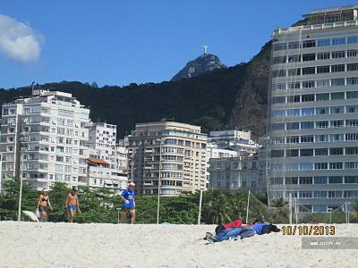 Рио-де-Жанейро. Пляж Копакабана