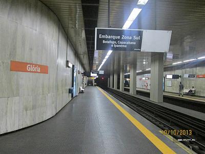 Рио-де-Жанейро. Станция метро Gloria