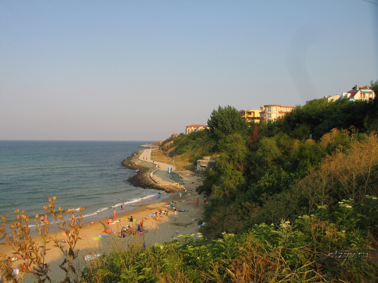 Пляж Приморско Болгария