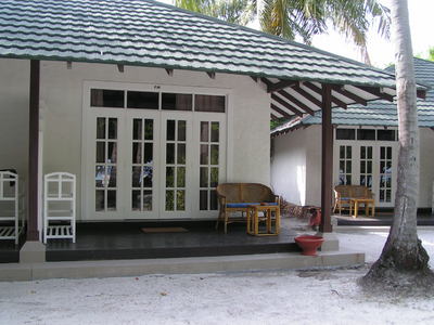 отель Медупару домик со стороны пляжа
