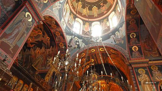 Храм монастыря Богородицы Каливьяни. / Монастырь Св.Пальяни, Гортина, Винзавод Захарьюдаки, Монастырь Богородицы Каливьяни, Матала