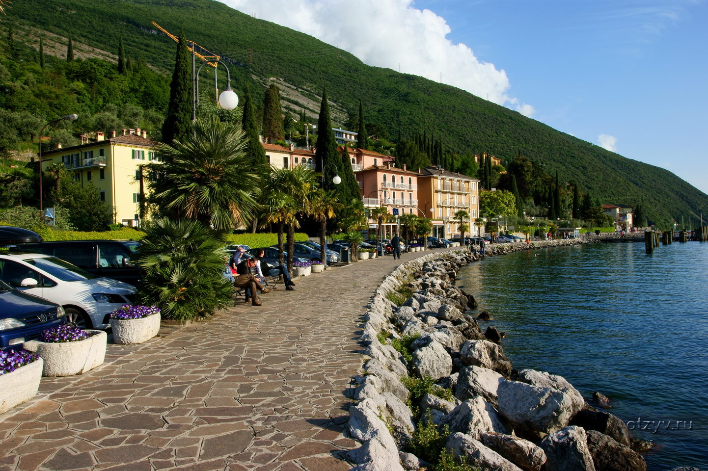 Италия озеро Гарда набережная