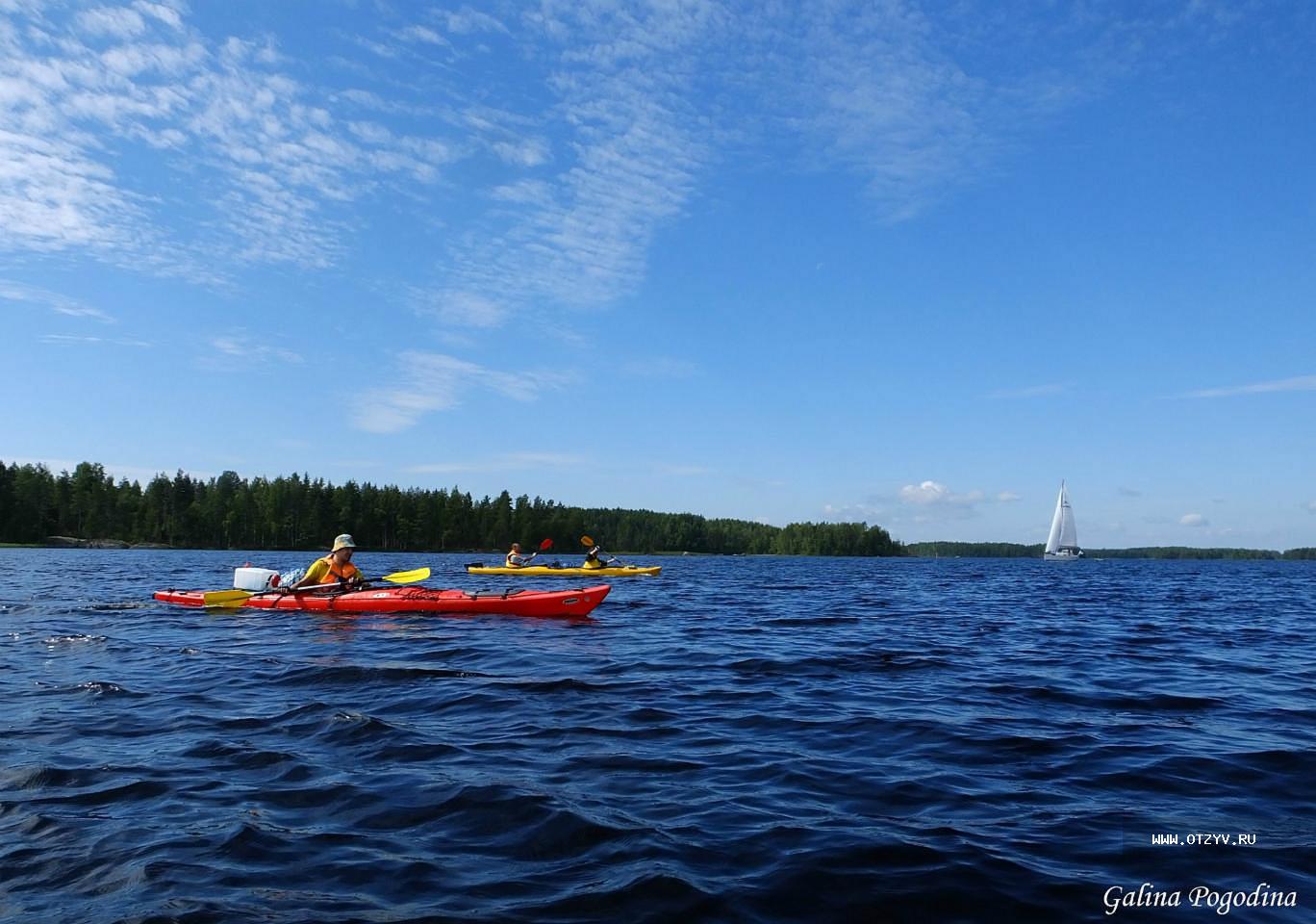 Озеро Сайма Финляндия транспортировка