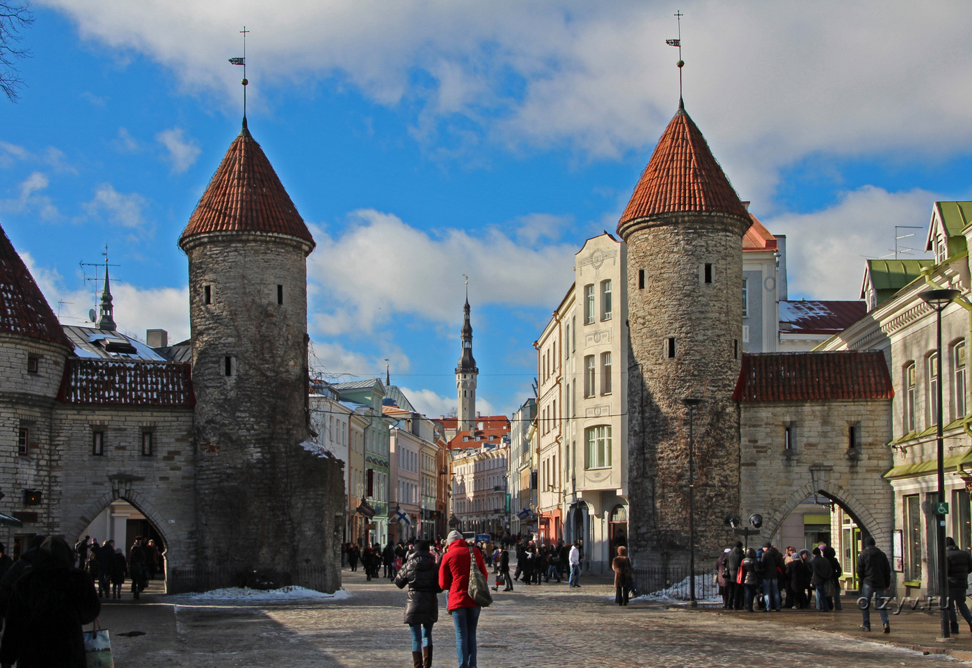 Таллин фото старого города
