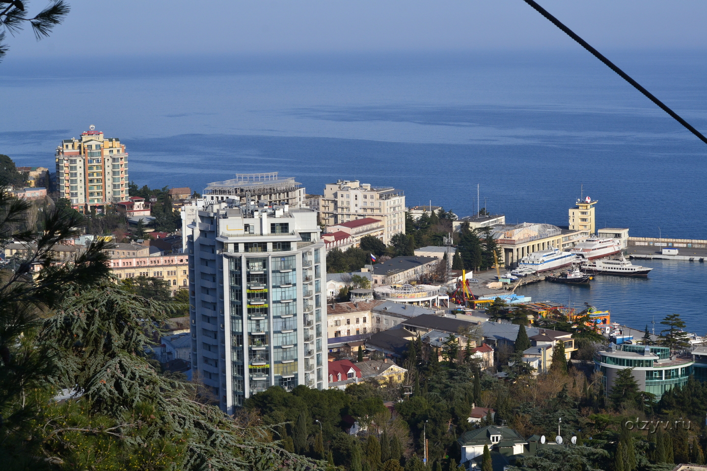 Самара ялта. Отель Ореанда Ялта вид сверху.