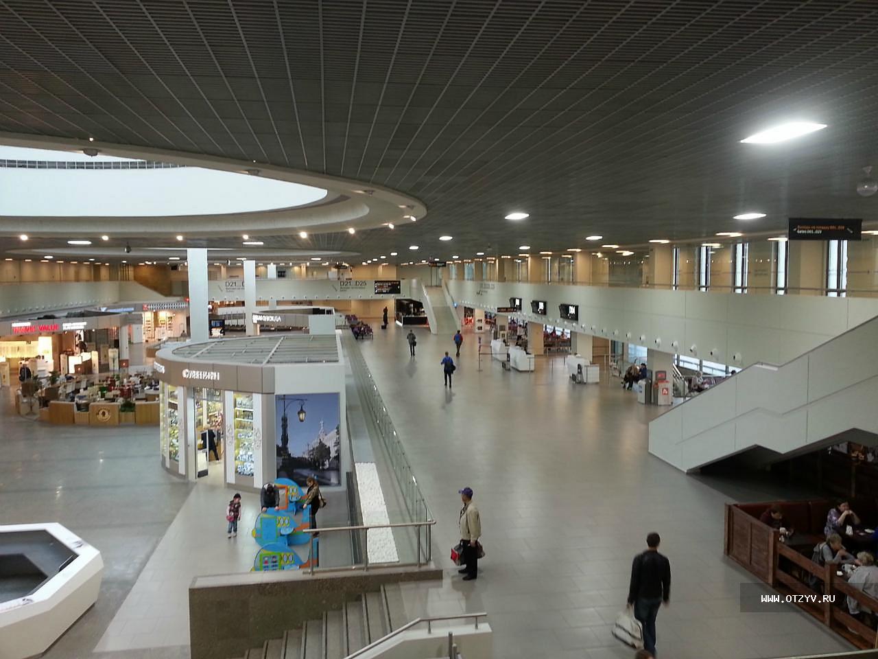 Аэропорт внутри санкт петербург