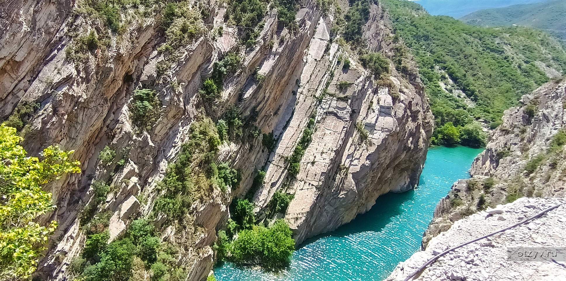 Сулакский каньон тарзанка