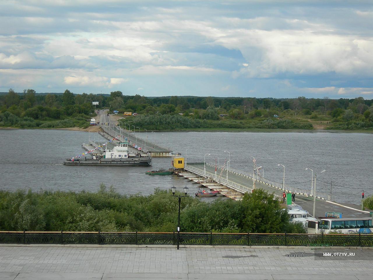 Понтонный мост Муром
