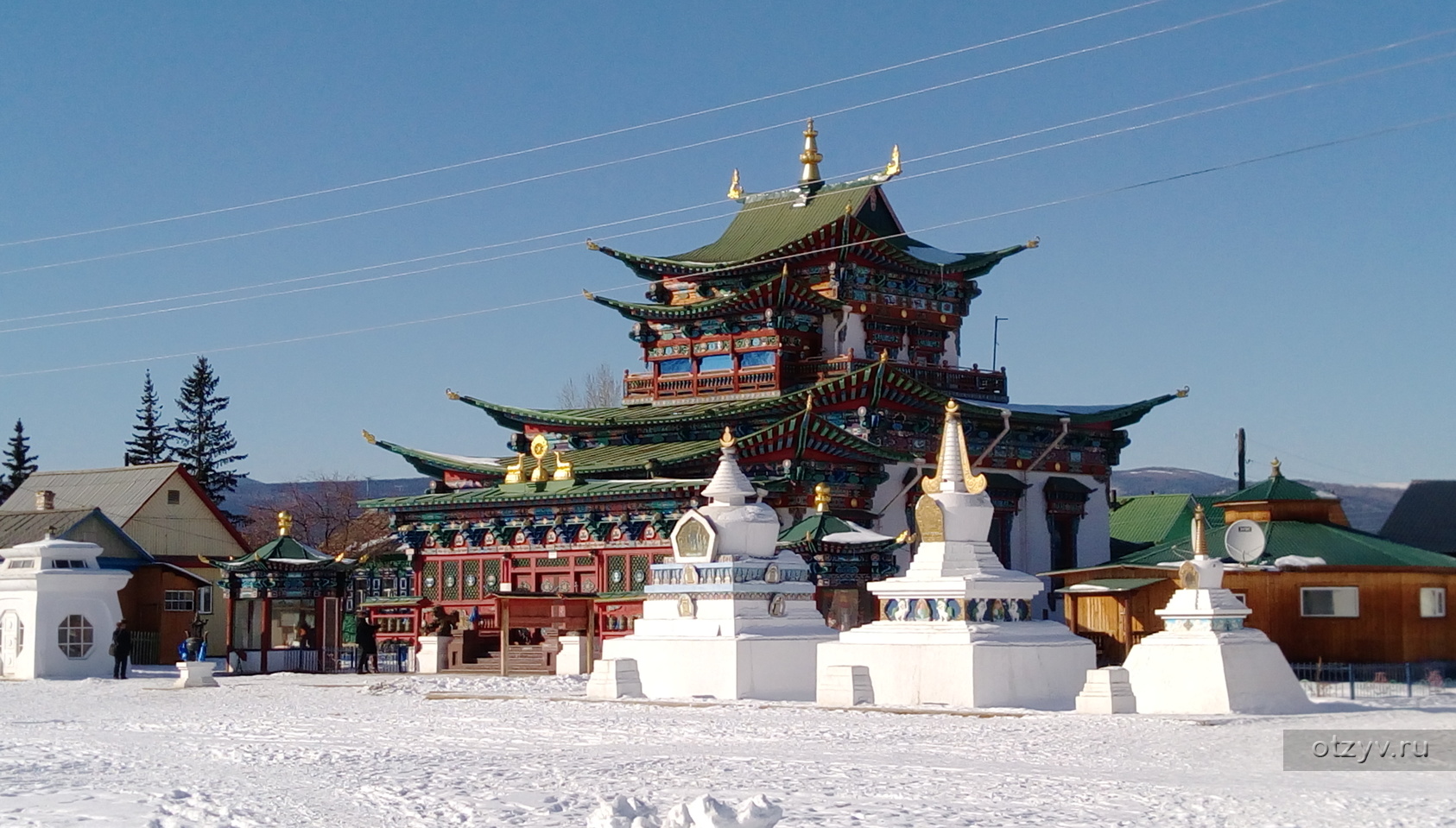 Байкал буддийский храм