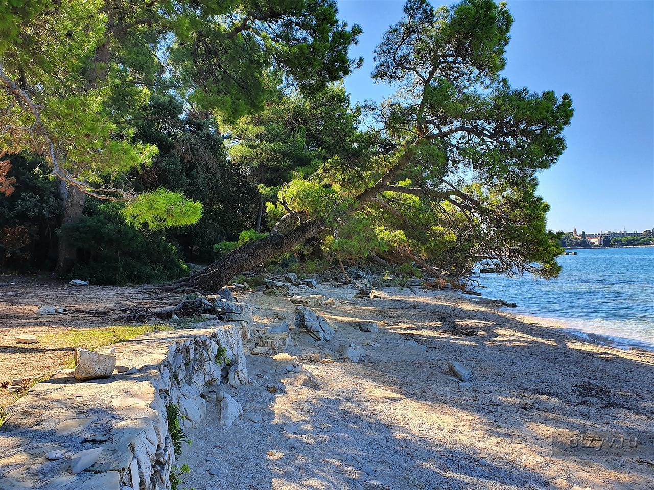 Хорватия пляжи ровинь