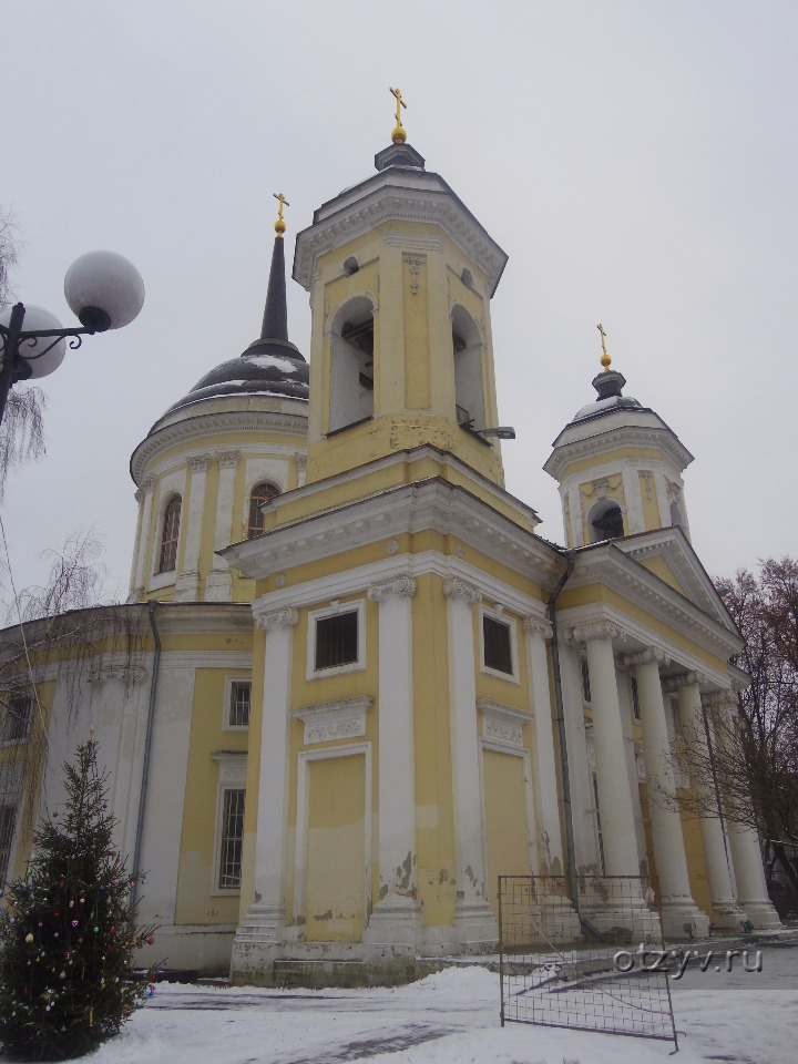 Пехра Яковлевское усадьба Преображенская Церковь