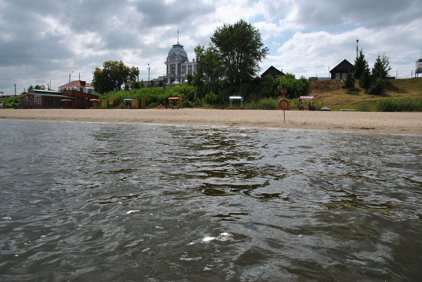 пляж в балашове